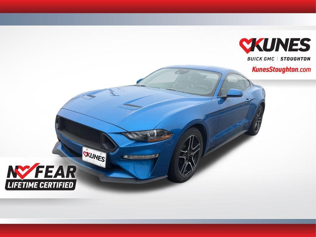 used 2021 Ford Mustang car, priced at $24,977