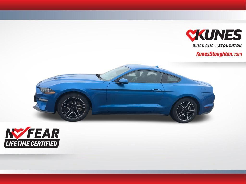 used 2021 Ford Mustang car, priced at $24,977