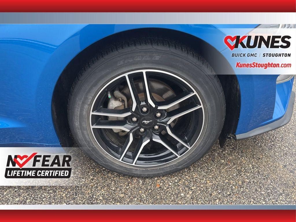 used 2021 Ford Mustang car, priced at $24,977