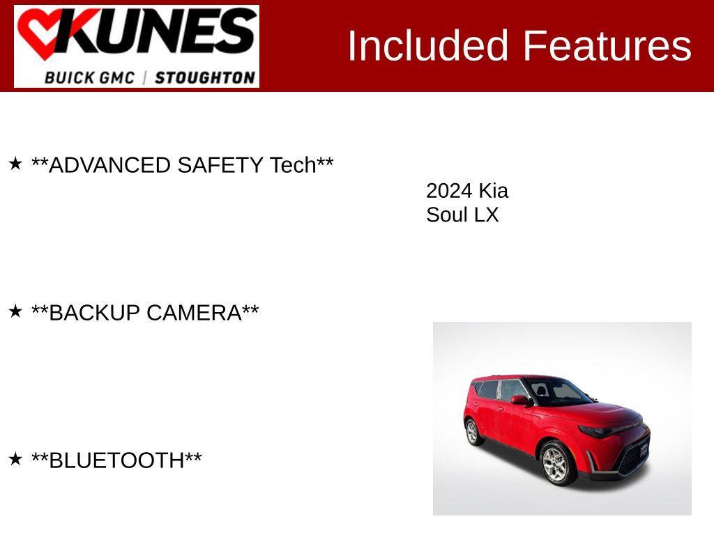 used 2024 Kia Soul car, priced at $16,977