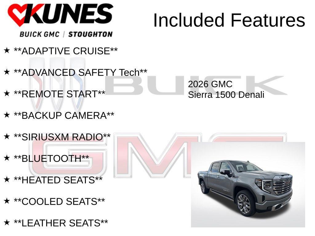 new 2026 GMC Sierra 1500 car, priced at $77,259