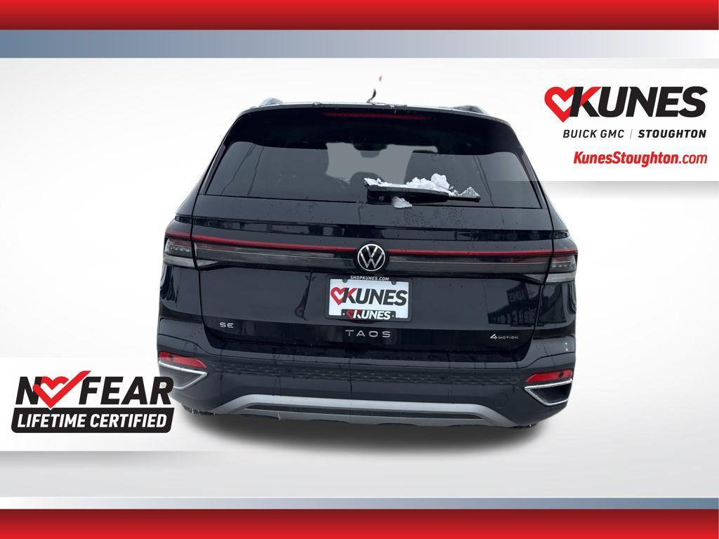 used 2025 Volkswagen Taos car, priced at $24,606