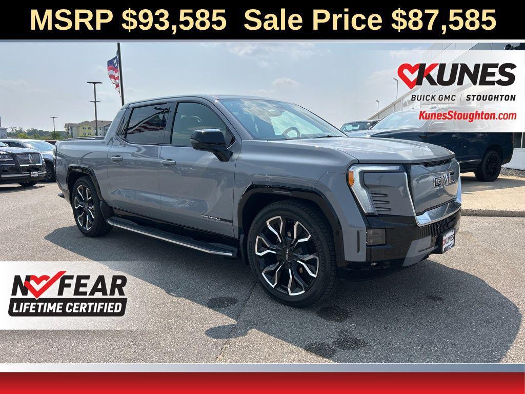 new 2025 GMC Sierra EV car, priced at $87,585