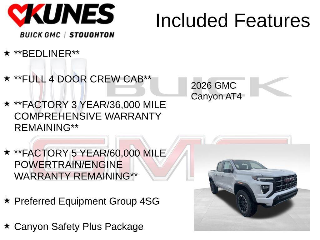 new 2026 GMC Canyon car, priced at $46,354
