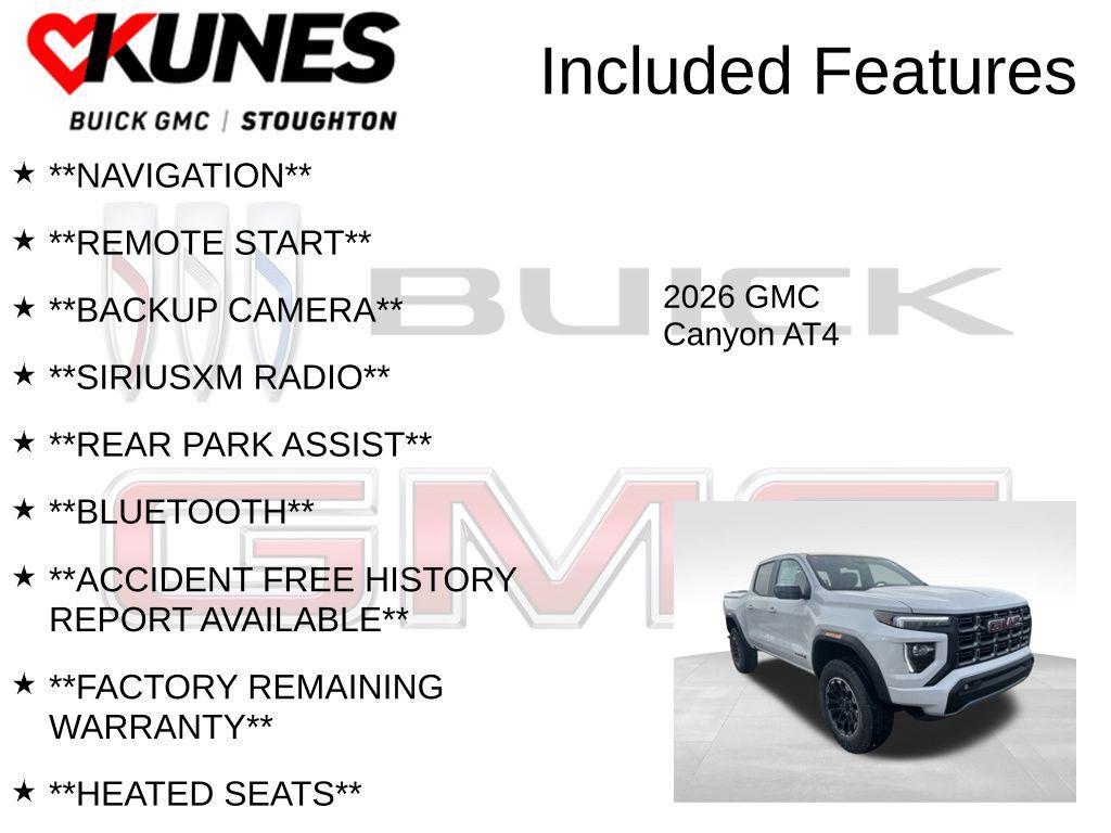 new 2026 GMC Canyon car, priced at $46,354