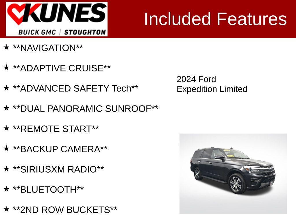 used 2024 Ford Expedition car, priced at $56,977