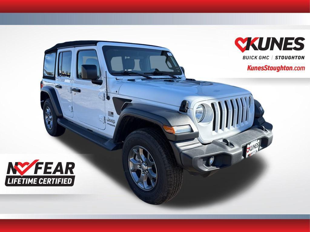 used 2020 Jeep Wrangler Unlimited car, priced at $26,477