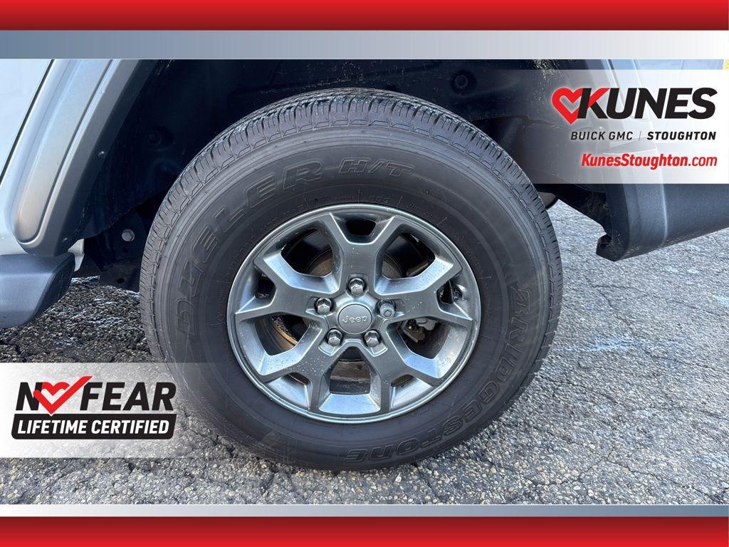 used 2020 Jeep Wrangler Unlimited car, priced at $26,477