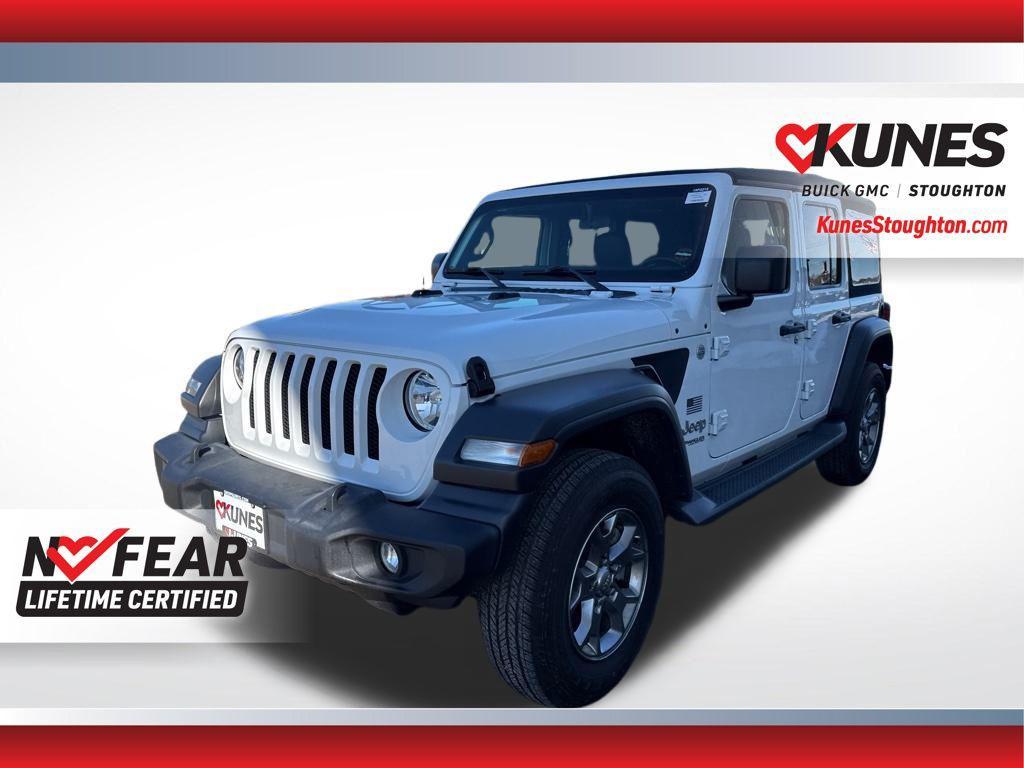 used 2020 Jeep Wrangler Unlimited car, priced at $26,477