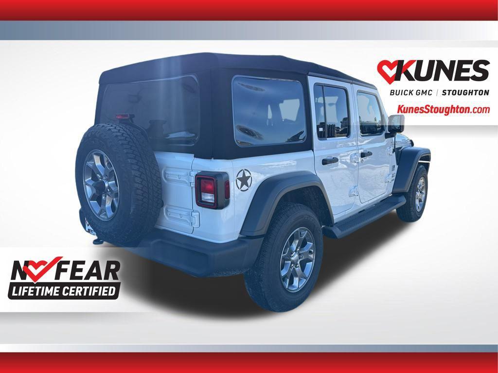 used 2020 Jeep Wrangler Unlimited car, priced at $26,477