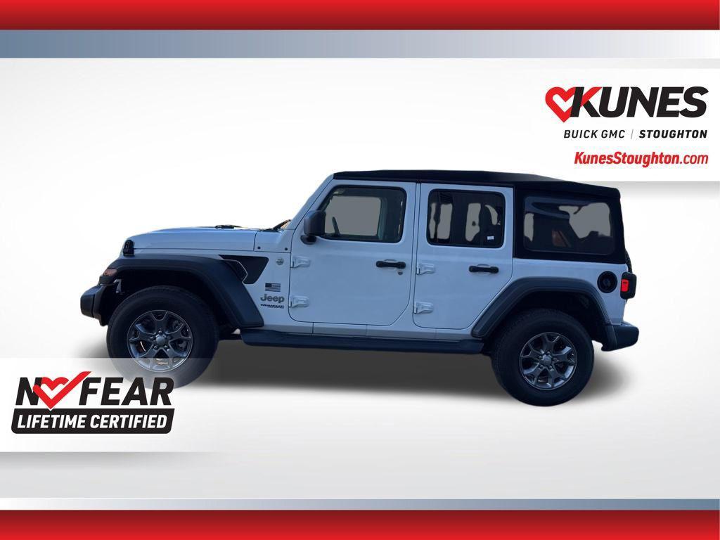 used 2020 Jeep Wrangler Unlimited car, priced at $26,477