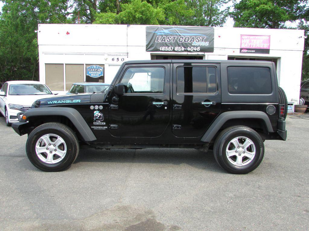 used 2017 Jeep Wrangler Unlimited car, priced at $13,395