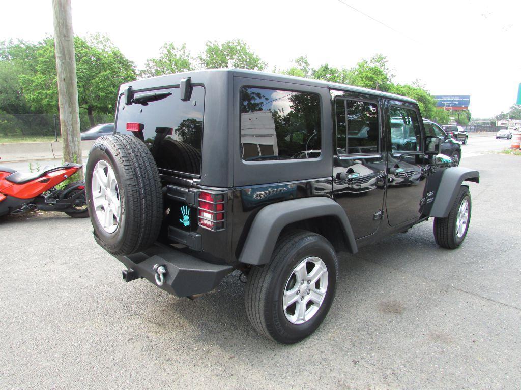 used 2017 Jeep Wrangler Unlimited car, priced at $13,395