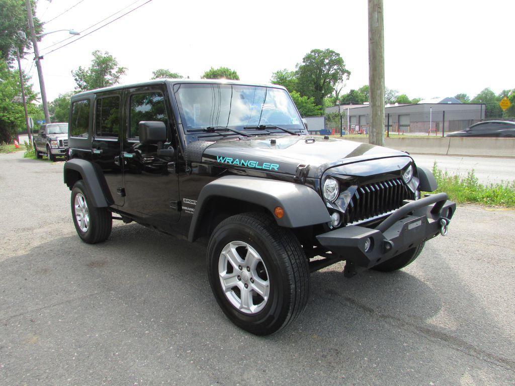 used 2017 Jeep Wrangler Unlimited car, priced at $13,395