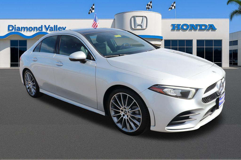 used 2021 Mercedes-Benz A-Class car, priced at $20,000
