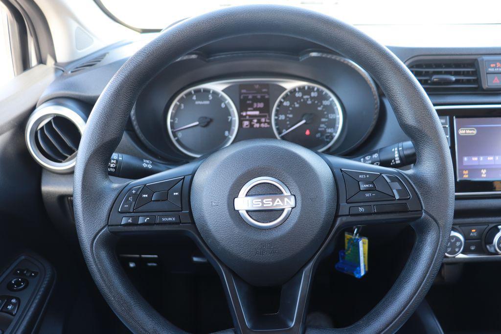 used 2024 Nissan Versa car, priced at $15,000