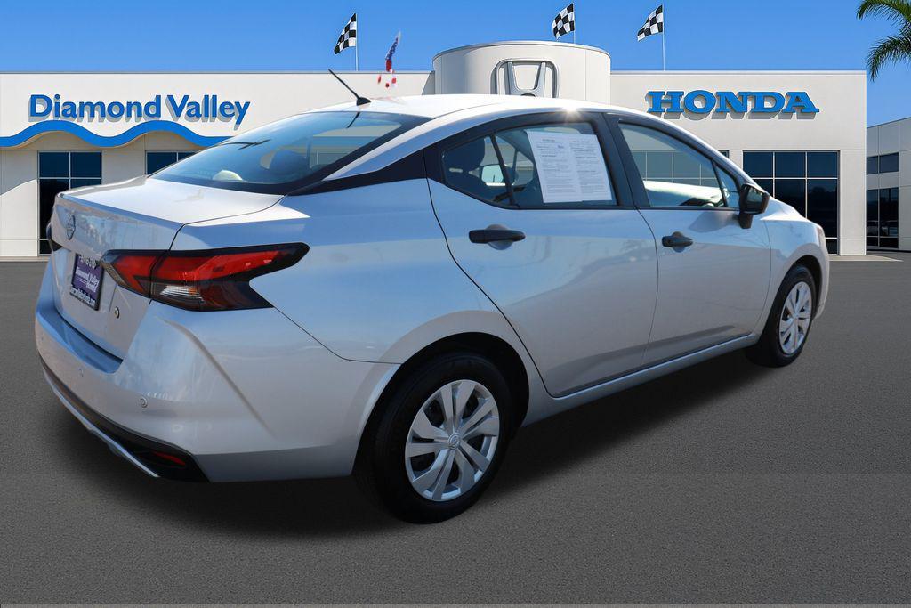 used 2024 Nissan Versa car, priced at $15,000