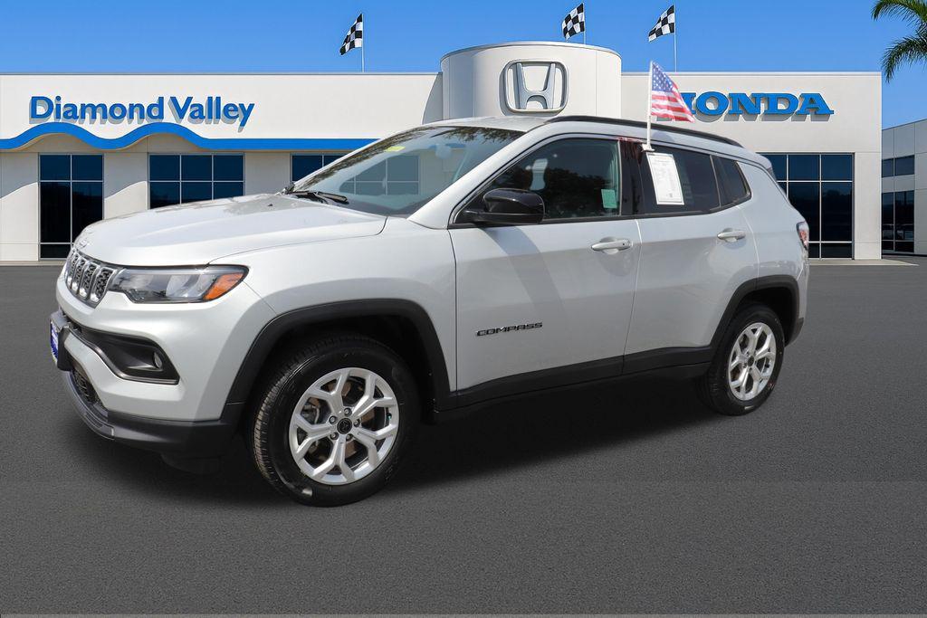 used 2025 Jeep Compass car, priced at $19,400