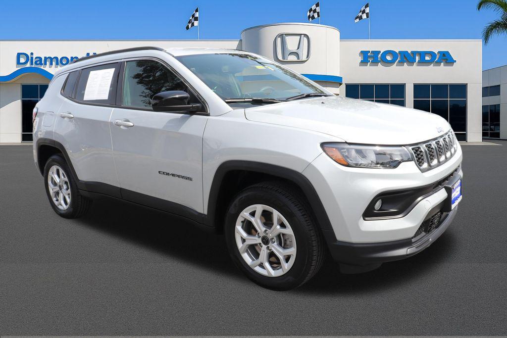 used 2025 Jeep Compass car, priced at $19,400