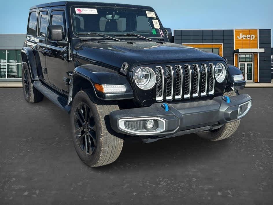 used 2021 Jeep Wrangler Unlimited 4xe car, priced at $27,691