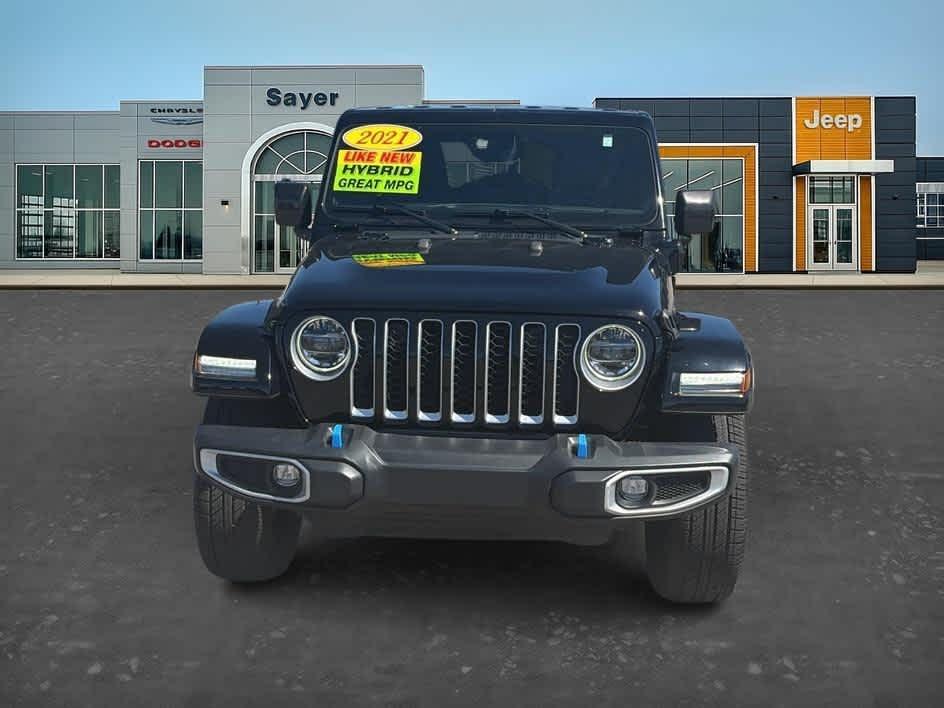 used 2021 Jeep Wrangler Unlimited 4xe car, priced at $27,323