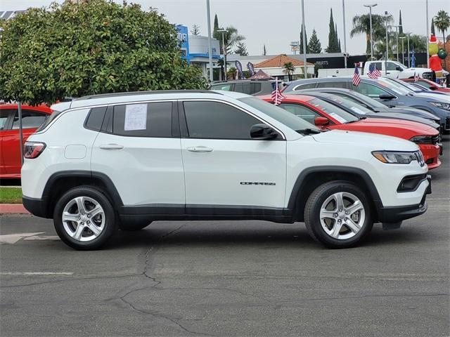 used 2023 Jeep Compass car, priced at $21,462