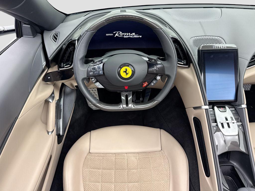 used 2025 Ferrari Roma Spider car, priced at $339,000