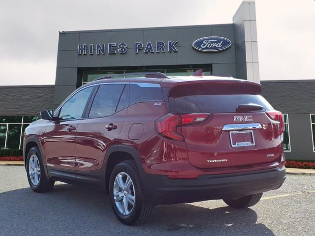 used 2021 GMC Terrain car, priced at $17,784
