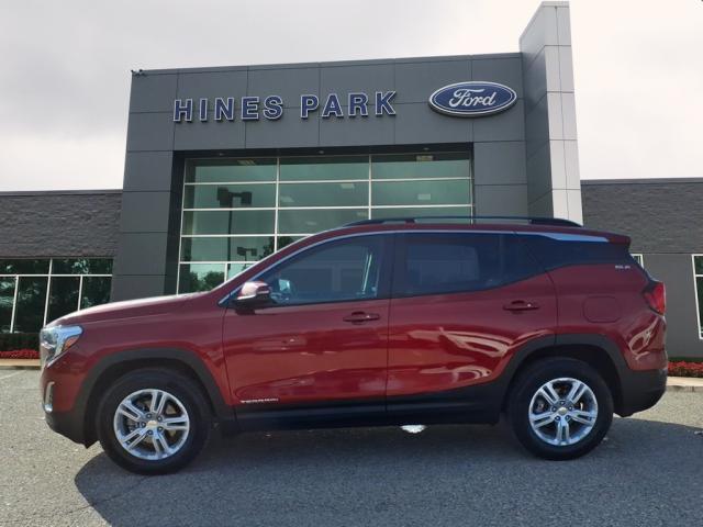 used 2021 GMC Terrain car, priced at $17,784