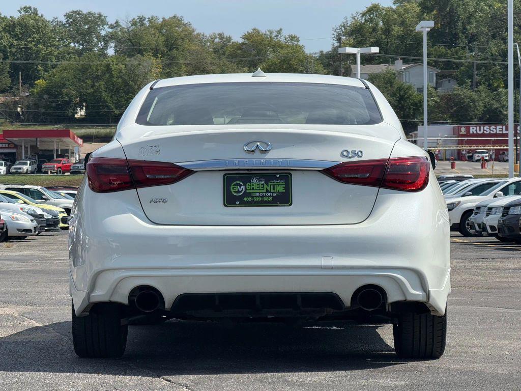 used 2018 INFINITI Q50 car, priced at $15,999