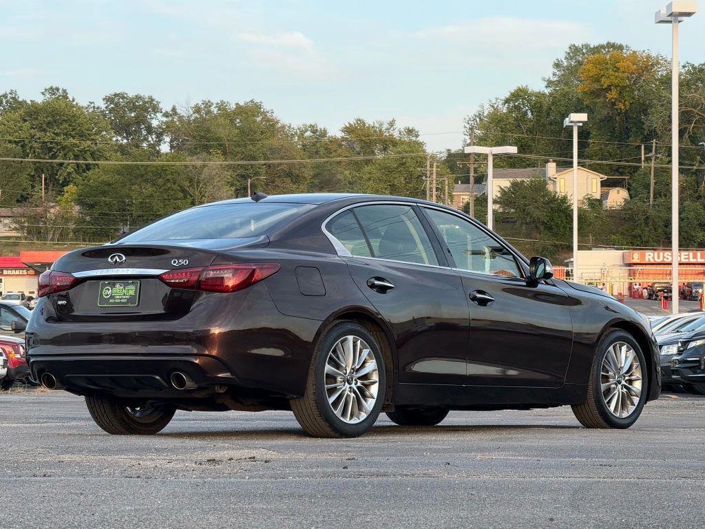 used 2018 INFINITI Q50 car, priced at $16,999