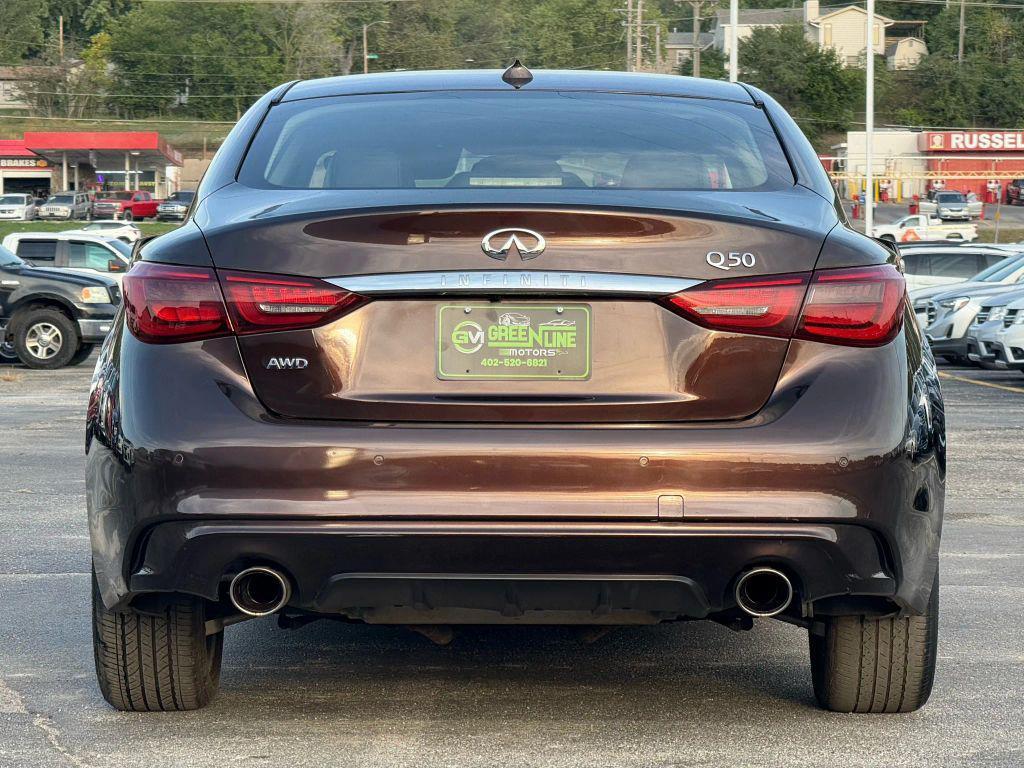 used 2018 INFINITI Q50 car, priced at $16,999