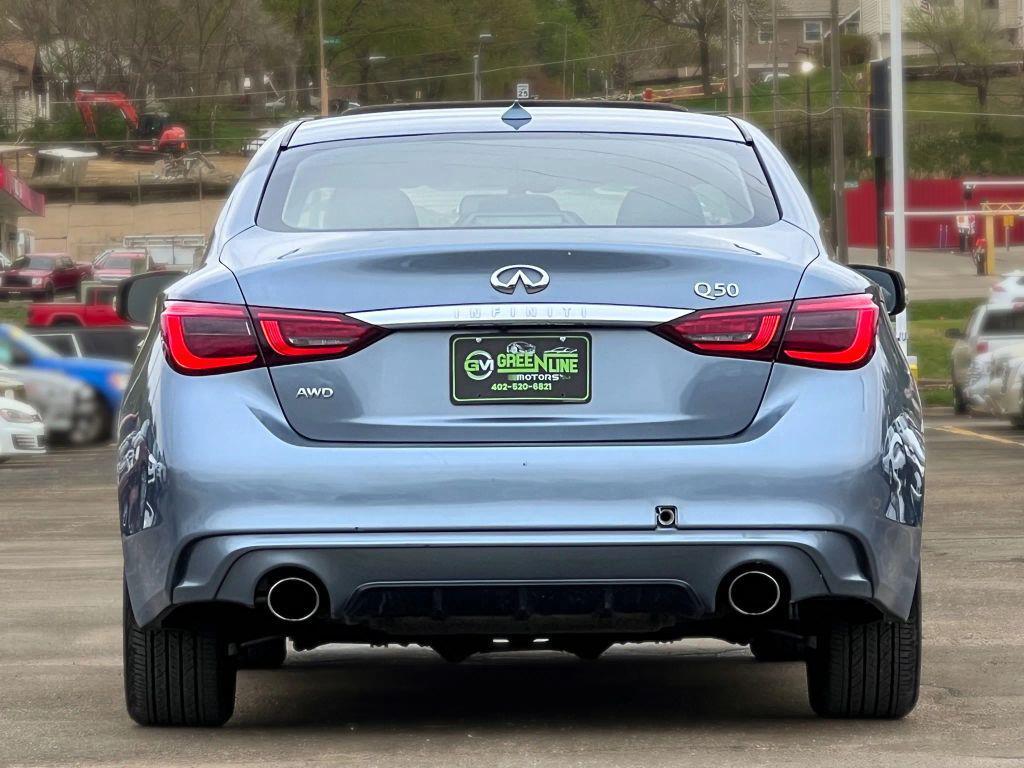 used 2019 INFINITI Q50 car, priced at $16,999