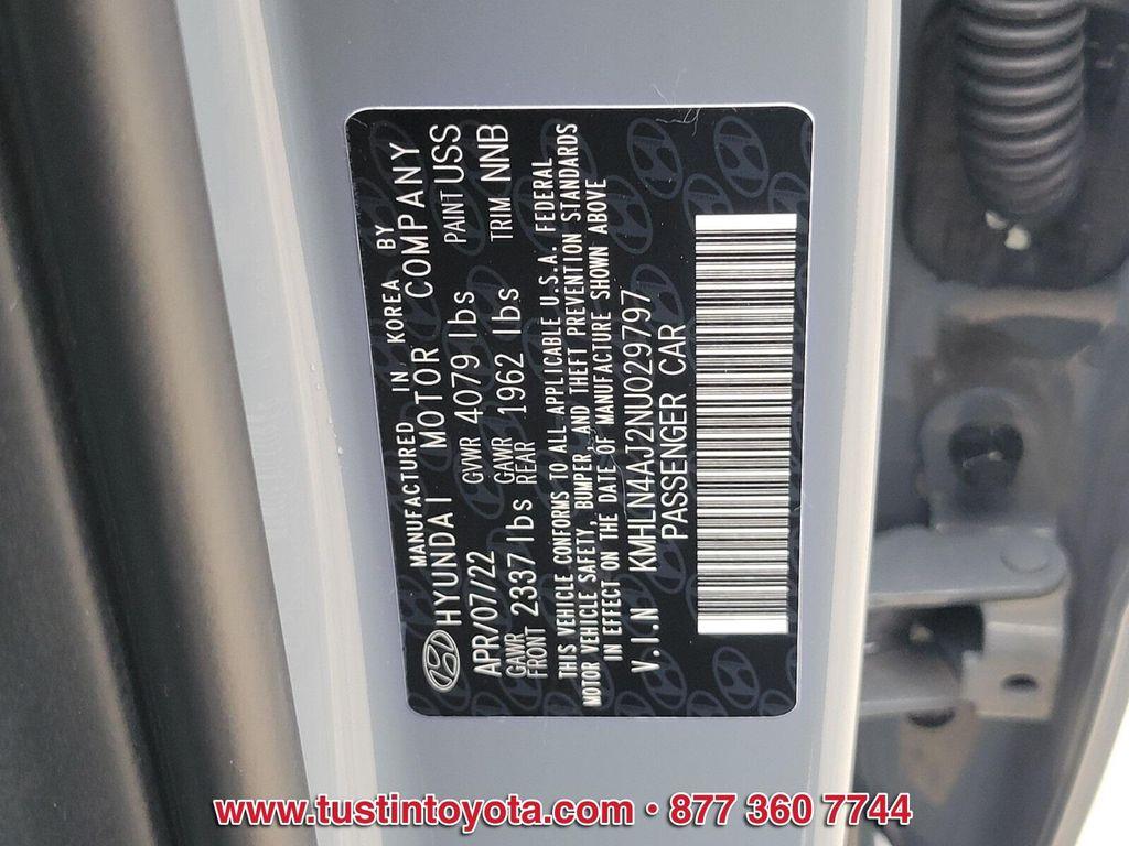 used 2022 Hyundai ELANTRA HEV car, priced at $20,888