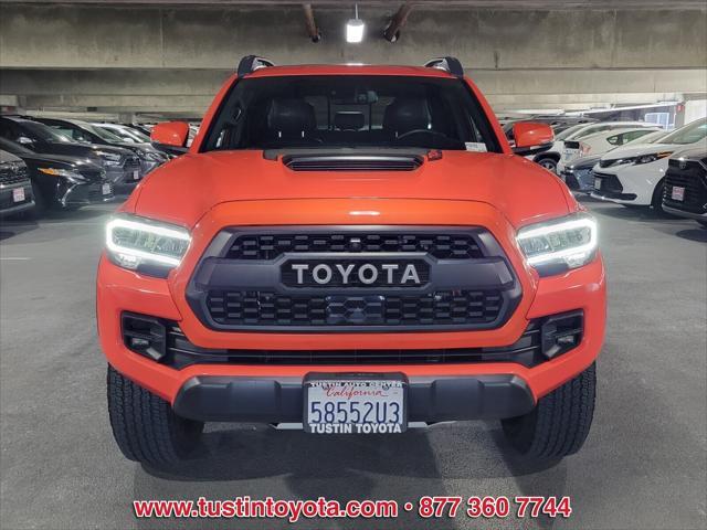 2023 Orange Toyota Tacoma