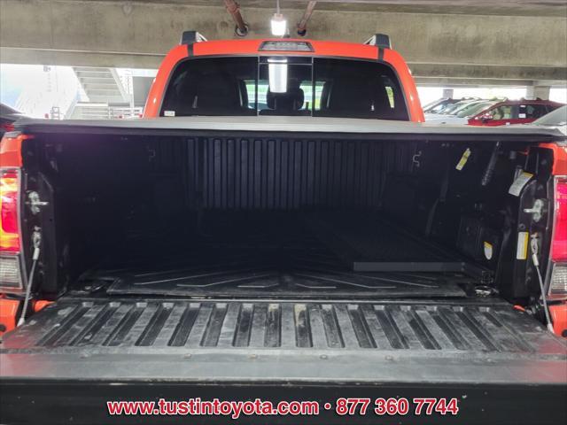 2023 Orange Toyota Tacoma