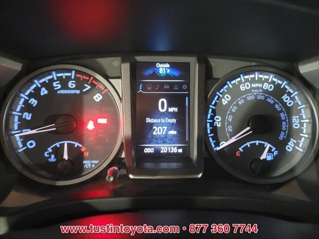 2023 Orange Toyota Tacoma