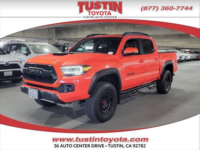 2023 Orange Toyota Tacoma