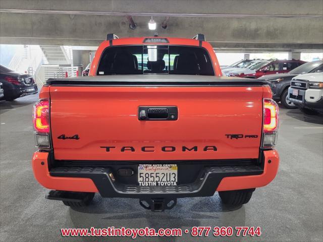 2023 Orange Toyota Tacoma