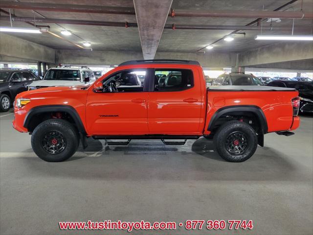 2023 Orange Toyota Tacoma