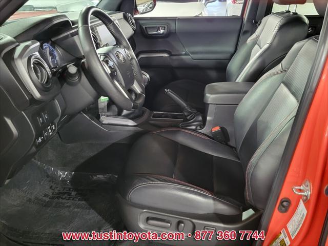2023 Orange Toyota Tacoma