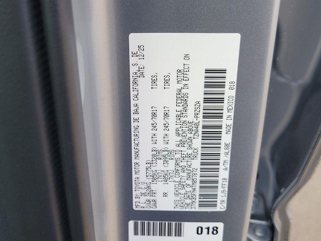 new 2026 Toyota Tacoma car, priced at $41,473