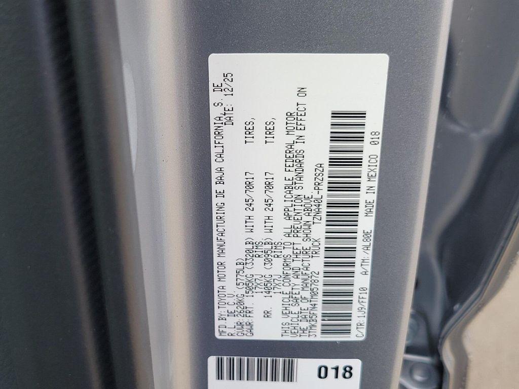 new 2026 Toyota Tacoma car, priced at $41,473