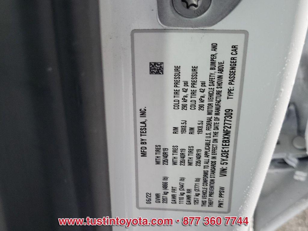 used 2022 Tesla Model 3 car, priced at $24,500