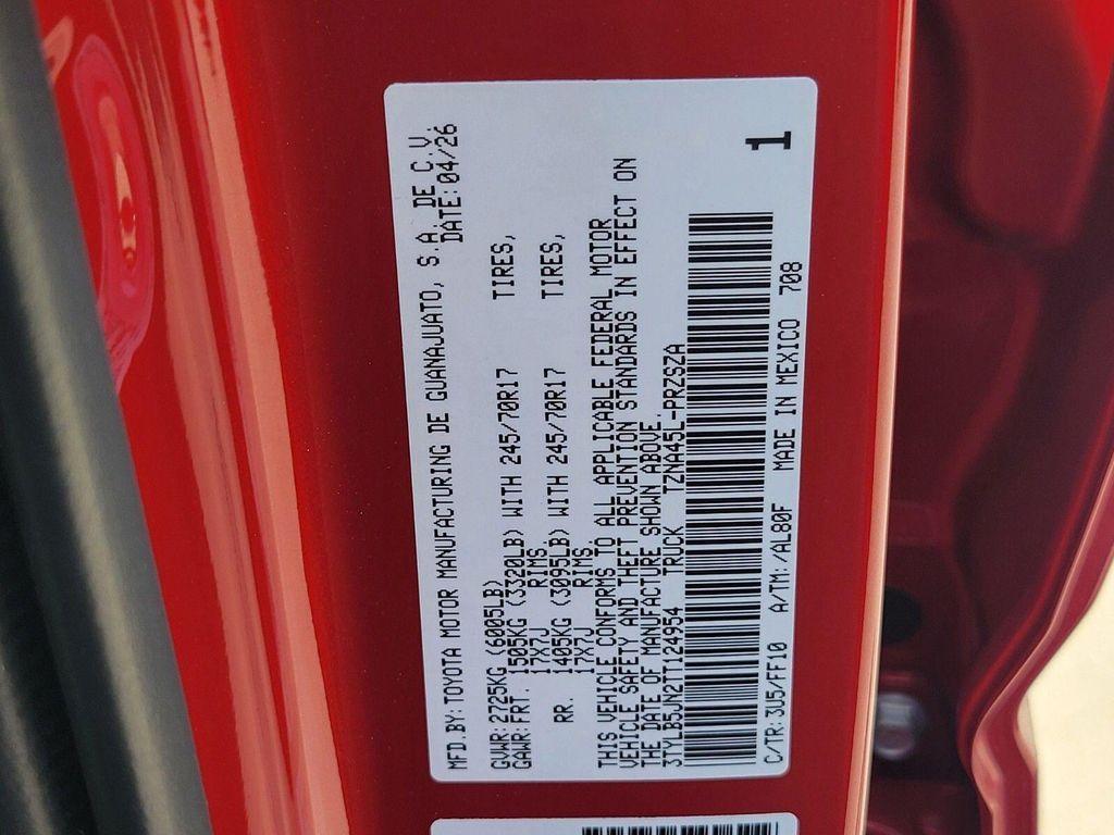 new 2026 Toyota Tacoma car, priced at $45,942