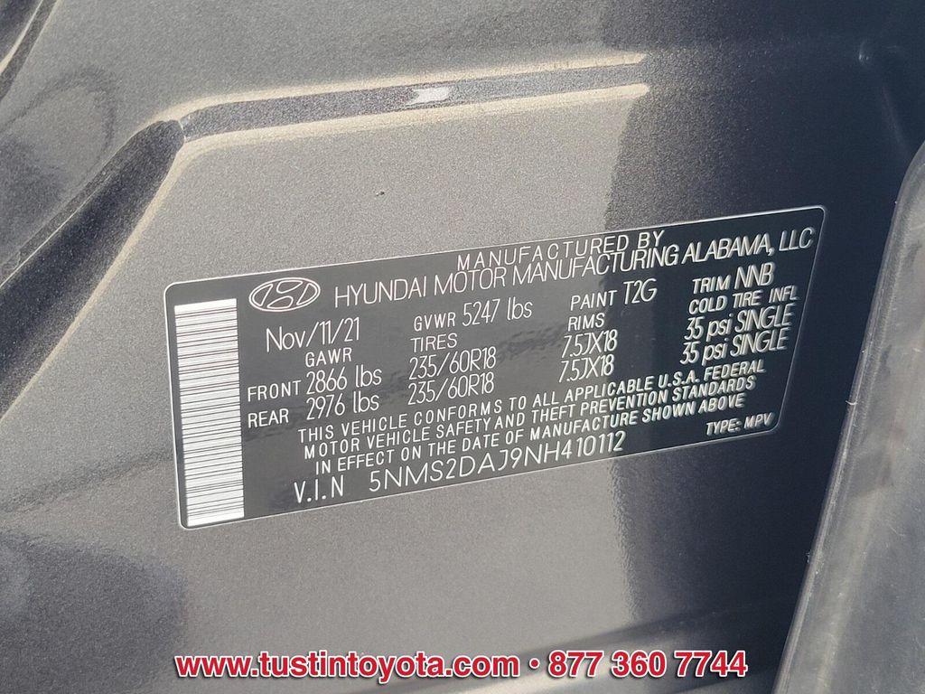 used 2022 Hyundai Santa Fe car, priced at $17,888