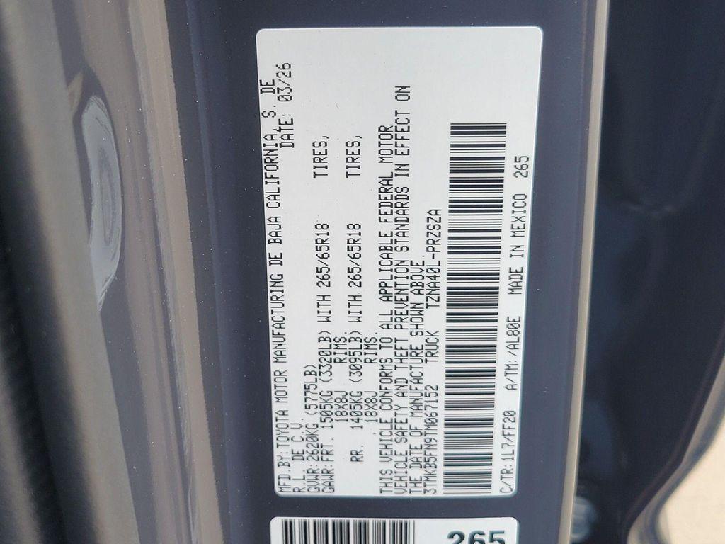 new 2026 Toyota Tacoma car, priced at $42,663