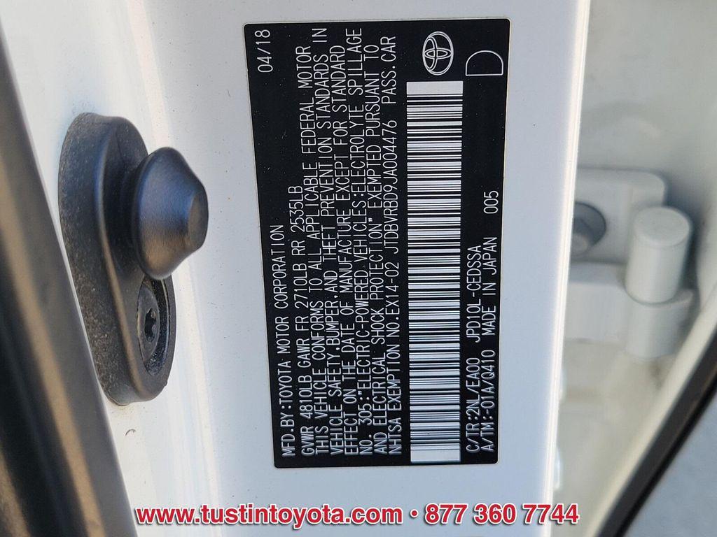 used 2018 Toyota Mirai car, priced at $4,991