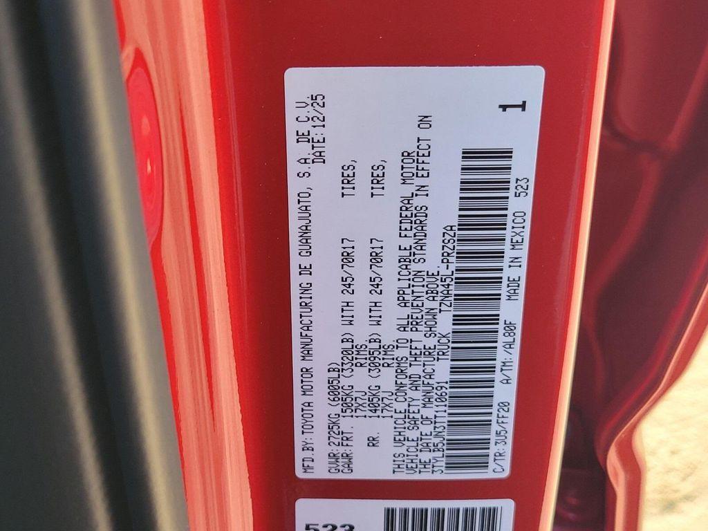 new 2026 Toyota Tacoma car, priced at $45,118