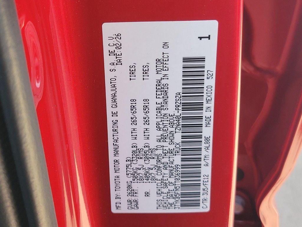 new 2026 Toyota Tacoma car, priced at $43,637